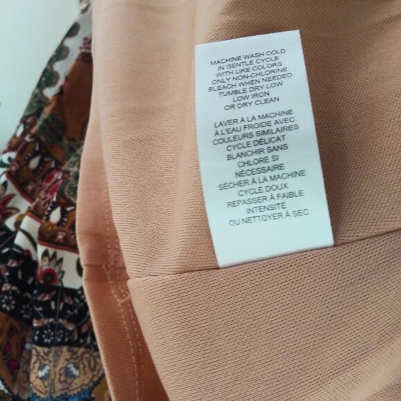 TAHARI Patchwork Midi Dress - Picture 10 of 10